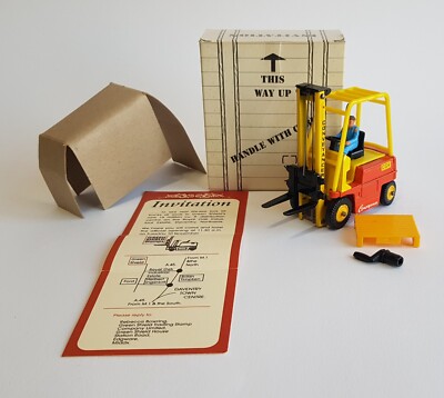Mega seltener Dinky Toys 404, Gabelstapler - Green Shield Briefmarken, - makellos neuwertig