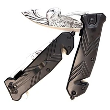 9"  Eagle EDC Pocket Knife Multiple Use Functions