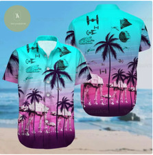 Star Wars Button  3D HAWAII SHIRT The Mother Day Gift US Size Christmas Gift