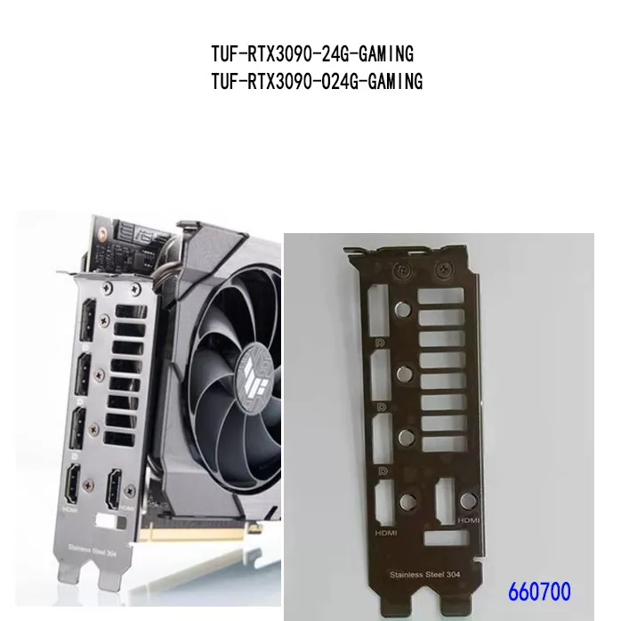 TUF/ROG-STRIX-RTX3090-24G-GAMING FOR ASUS IO I/O SHIELD Back Plate