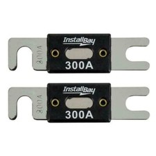 2 Pack ANL Blade Fuses 300 Amp Install Bay ANL-300 Car Boat Truck Bike Waffer
