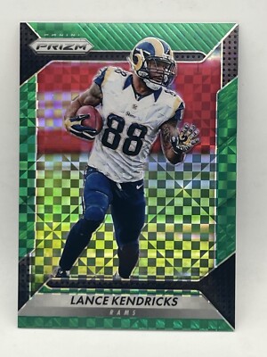 Lance Kendrick s /49 Green Prizm 2016 Panini #133