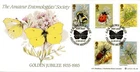 GB FDC 1985 Insects Bradbury LFDC 40 cover. AES Jubilee, Feltham pm. VGC Cat £30