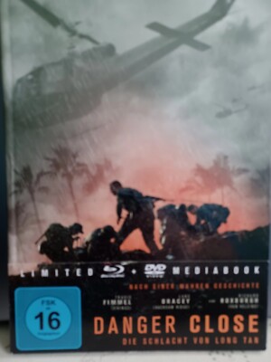 DANGER CLOSE-DIE SCHLACHT VON LONG TAN (LIMITED MEDIABOOK)  BLU-RAY+DVD NEW