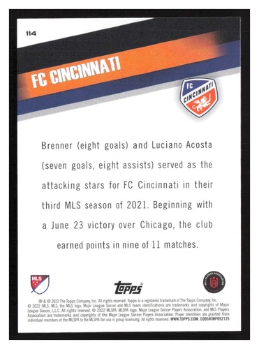2022 Topps MLS #1-200 Base cards Pick Your Card(s) Complete Your Set - Picture 207 of 347
