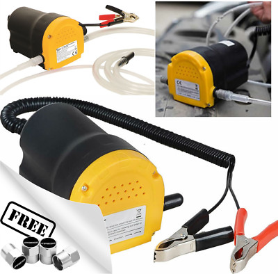 Motorölpumpe Absaugung Elektro 12V Auto Diesel Transfer Syphon Kit SWOP1+CP