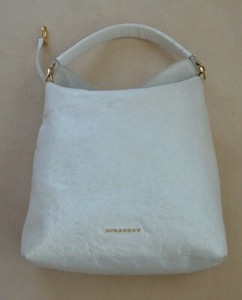 burberry ostrich bag