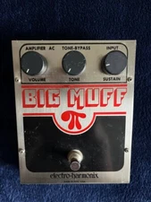  Electro-Harmonix/Big Muff Pi V5. Op Amp Tone Bypass.1978 Vintag Fuzz EH 1322  