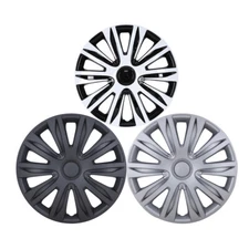 14-16" Set of 4 Wheel Covers Full Rim Snap On Hub Caps for R15 R16 Tire & Steel