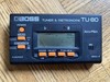 BOSS Guitar Digital Tuner And Metronome Model TU-80 (batteries not included)