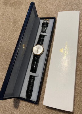 Maurice Lacroix Pre-owned Mens Watch Classic Gold 69686 black