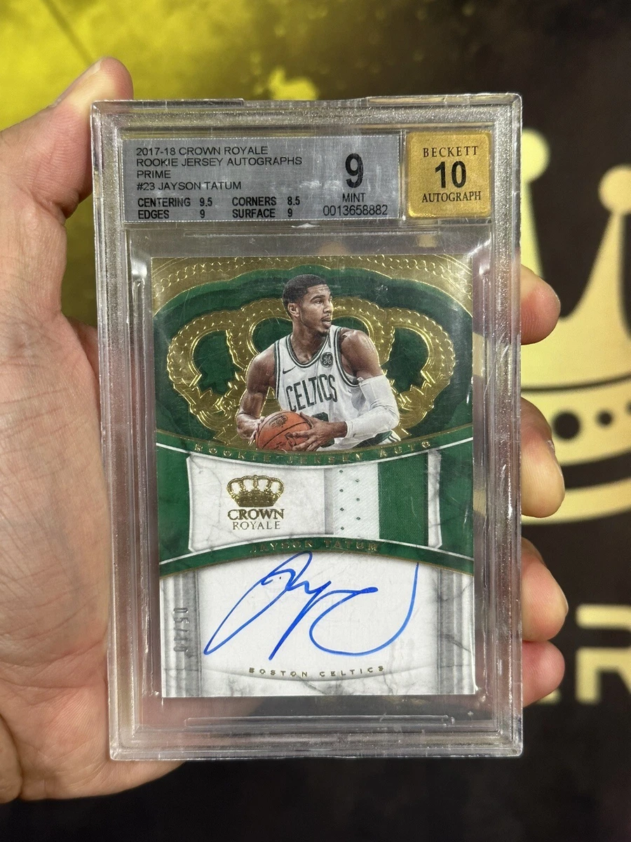 Jayson Tatum 2017-18 サイン入りルーキーカード