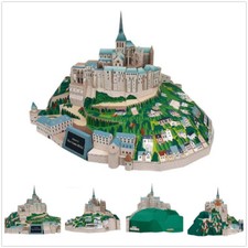 Nuevo Hágalo Usted Mismo Monasterio San Miguel Modelo de Papel 3D Famoso Kit de Rompecabezas de Edificio