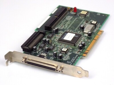 Adaptec AHA-2940UW PCI to Ultra Wide SCSI Adapter Controller Card Karte, BULK