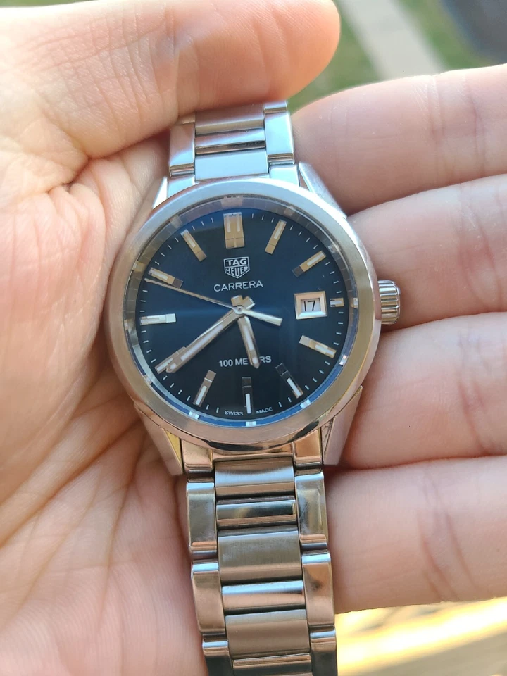 Reloj TAG Heuer Carrera azul unisex para adultos - WBG1310.BA0758 Foto 3 de 3