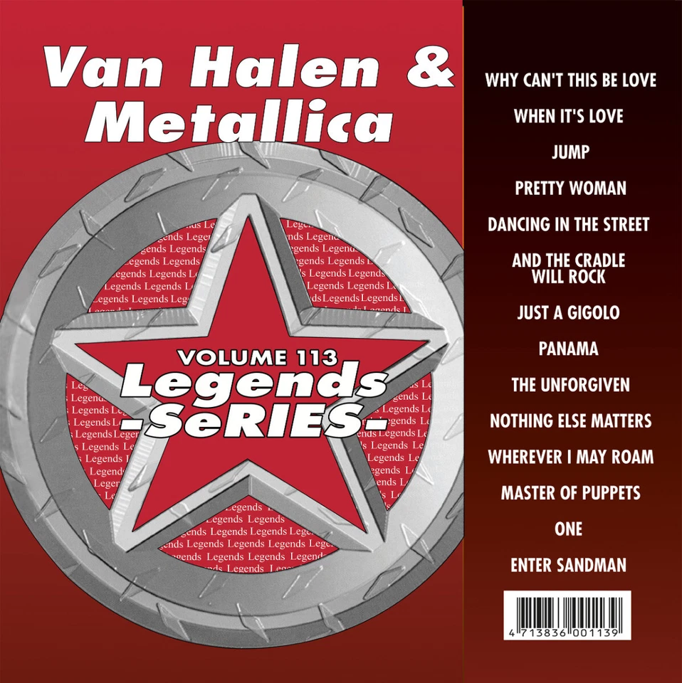 KARAOKE LEGEND SERIES 4 CDG PINK FLOYD AEROSMITH,KID ROCK,VAN HALLEN METALLICA, - Image 4 of 4