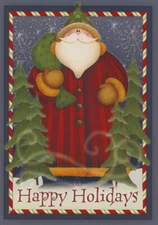 Happy Holidays Santa LPG Greetings Christmas Card