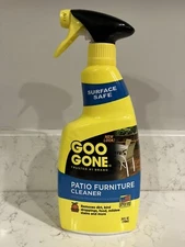 Goo Gone Outdoor Patio Furniture Cleaner Wicker Cushion Spray 24 Oz New
