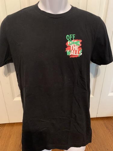 Vans Deck The Halls Off The Wall Christmas Skate Shirt - Size: Medium