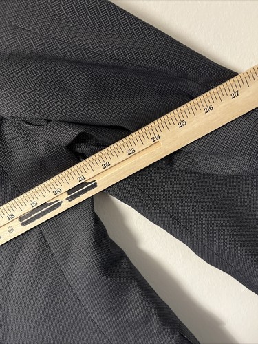 Skopes Blazer Mens 42L Grey Jacket Polyester Blend Formal Office - Picture 13 of 15