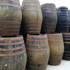 EX-WHISKEY OAK BARRELS – DIFFERENT SIZES AND STYLES SCOTCH BARREL TABLE 
