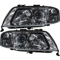 Halogen Scheinwerfer Set Rechts & Links FüR Audi A6 Typ 4B Bj. 01.97-09.99 H7+H1