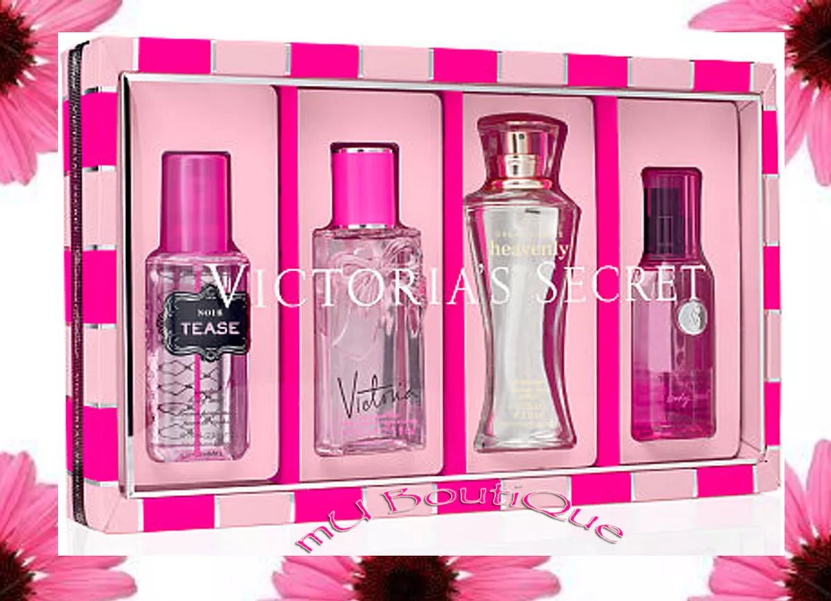 1 VICTORIA SECRET HOLIDAY BOMBSHELL TEASE FRAGRANCE MIST GIFT SET BOX  COFFRET