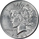 1928-P Peace Dollar Nice Unc Key Date Great Eye Appeal Nice Strike