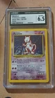 Pokémon TCG Mewtwo 10/102 Base Set Holo Rare 1999 CGC 6.5 Card Stock