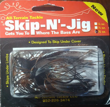 Skip-N-Jig Fishing 3/8 Oz.-Brand New-SHIPS N 24 HOURS
