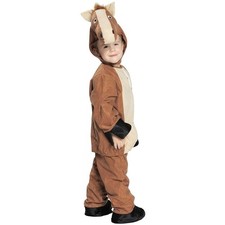 KINDER PFERDE KOSTÜM Karneval Fasching Pferdchen Pony Jungen Mädchen Verkleidung