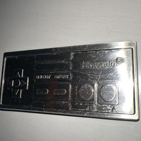 RARE Nintendo Entertainment System NES Controller Metal Belt Buckle Chrome 2007