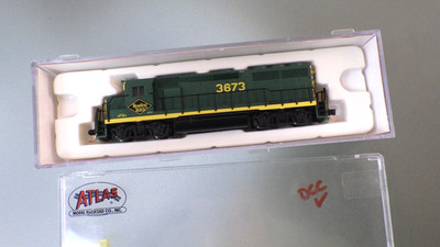 N-Atlas #48619 GP-40-2 Locomotive Engine in Box w/ DCC installed MTL's *READING