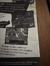 Knuckles' Chaotix Sega Genesis 32X, 1995 Authentic Original With Manual Untested