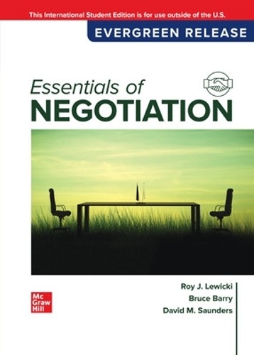 Essentials of Negotiation: 2024 Release ISE by Bruce Barry (Paperback Book) - Image 6