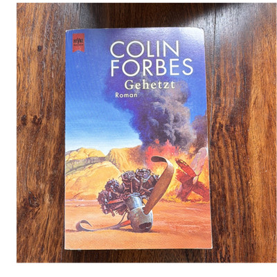 Colin Forbes Gehetzt Taschenbuch Roman Thriller Heyne Verlag Deutsch