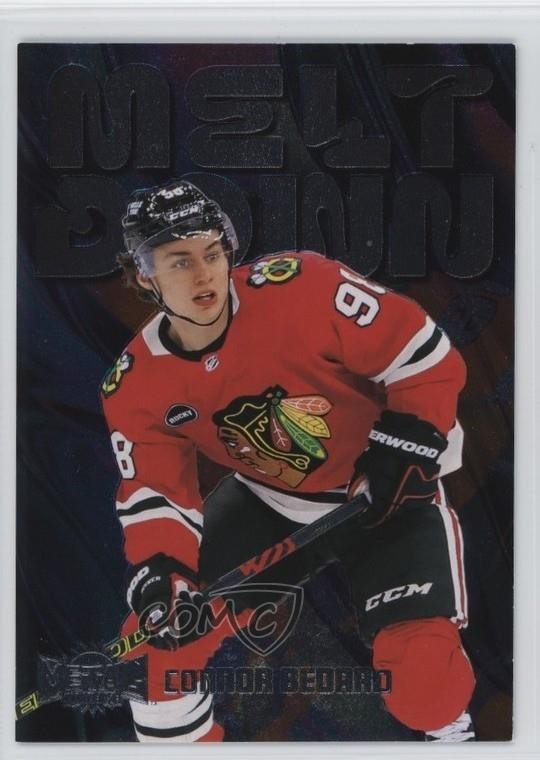 2023-24 Skybox Metal Universe Meltdown Connor Bedard #M5 1p1a