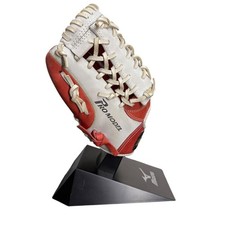 Akahoshi Model ZETT PRO MODEL Softball Glove Left Throwing Red/White for Boys