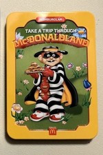 2025 McDonald's McDonaldland HAMBURGLAR Tin Adult Happy Meal Toy 2 Collectible