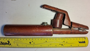 Vintage Welding Electrode Holder 315A Insulated Carbolite Tool Soviet USSR 1980s