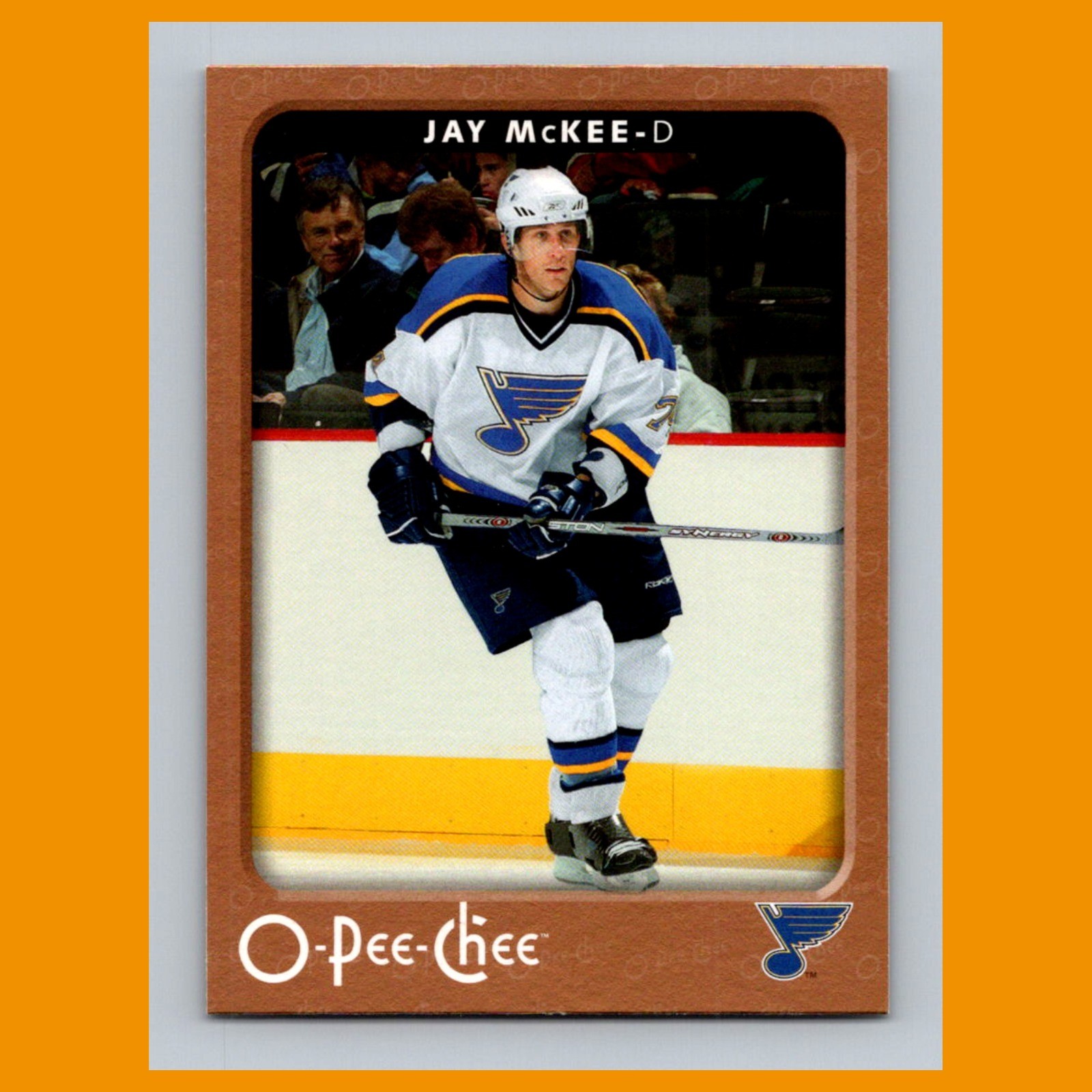 Jay McKee #436 2006-07 O-Pee-Chee St. Louis Blues Hockey Card NHL