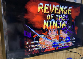 Revenge of the Ninja (Sega CD, 1993) CIB with Reg Card, tested