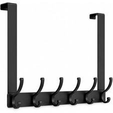 Long Over The Door Hooks Hanger with 15.75" Arms for Easier Access by Shorter
