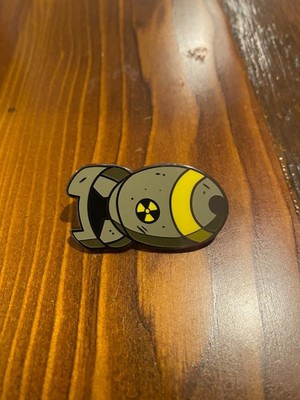 Official Bethesda Collectible Fallout Enamel Pin - Mini Nuke -