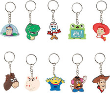 20Pcs Animal Keychain Set, Cute Birthday Giveaways for Kids