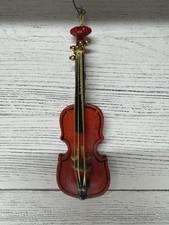 Violin Christmas ornament, No Tags, No Box