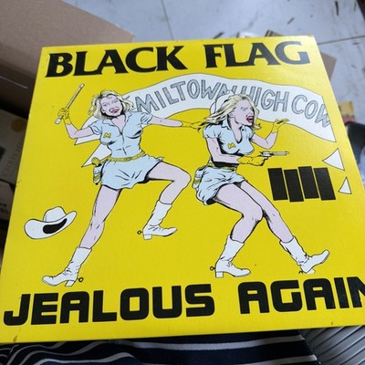 Black Flag - Jealous Again 12'' EP 1980 US First Press SST 003 