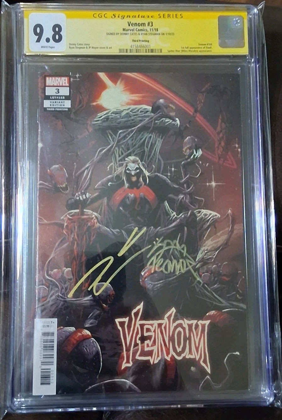 Venom #3 (3rd Printing) Value - GoCollect