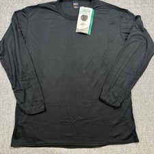 Vintage Deadstock 90s Patagonia Capilene Base Layer Sz XL Black 1996 Made In USA