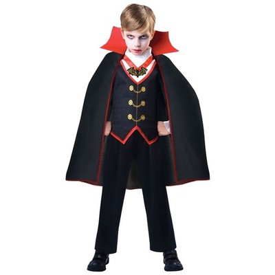 Kinder Graf Dracula Jungen Halloween Kostüm - 4-6 Jahre